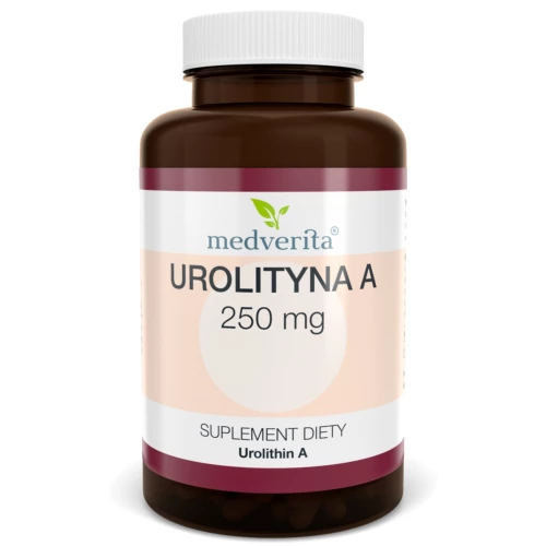 Medverita - Urolityna A 250 mg - 60 kapsułek Medverita - Urolityna A 250 mg - 60 kapsułek